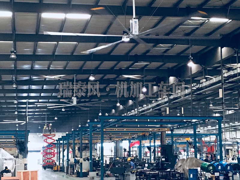工廠車間工業大吊扇除了可以降溫，這兩點你也應該了解一下！